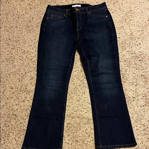LOFT Denim - LOFT Dark Indigo Ankle Jeans